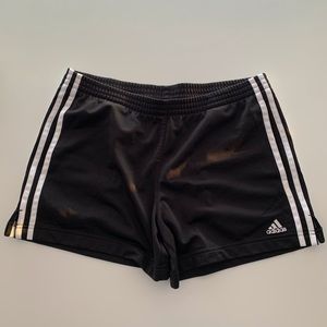 Classic Adidas 3 stripe shorts